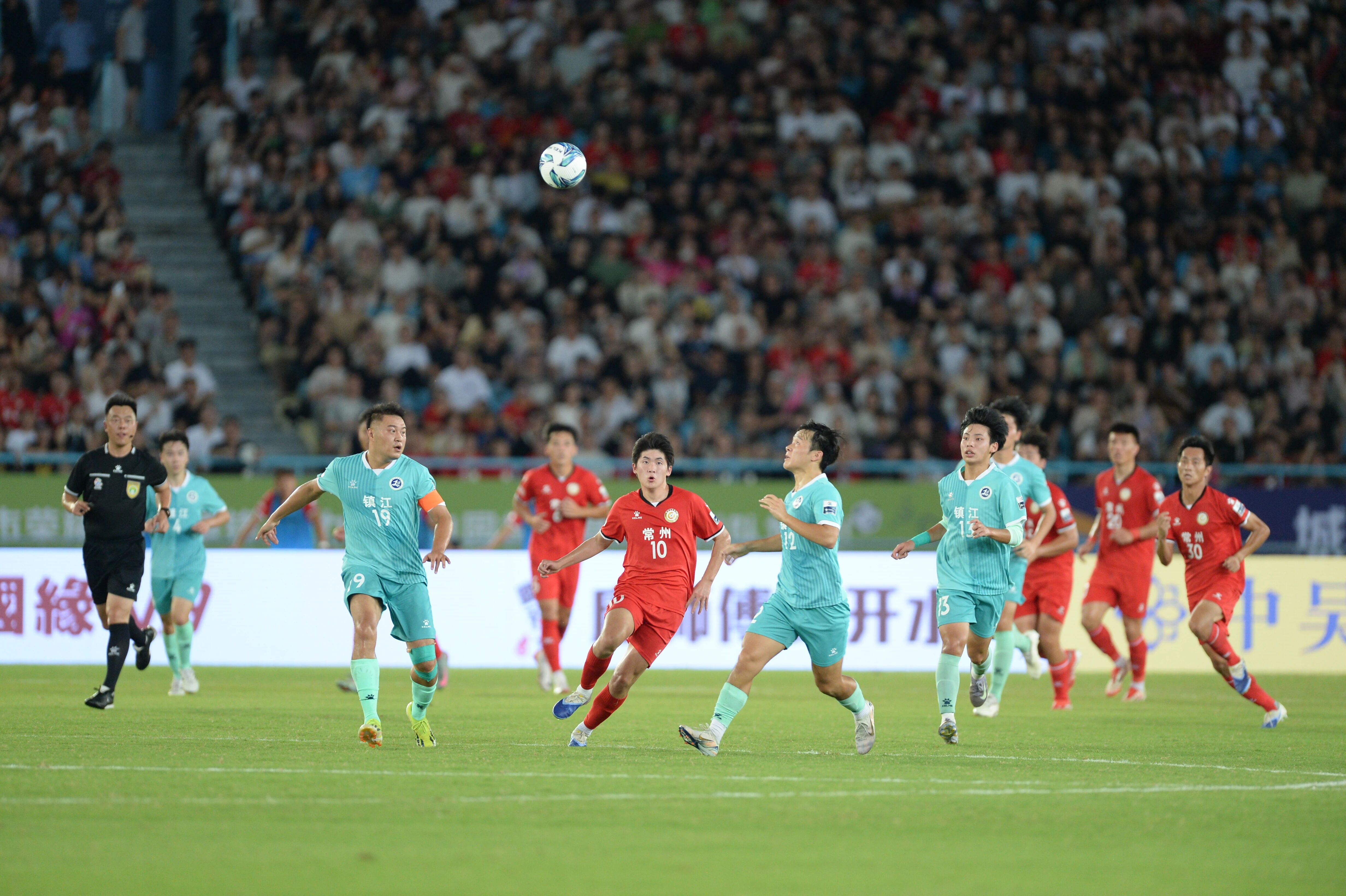 2025江苏省城市足球联赛（常州VS镇江）常州队取得首胜
